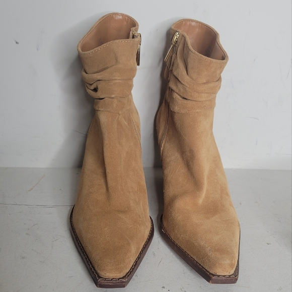 Vince Camuto Nerlinji Bootie SZ 8 in light cognac - Picture 5 of 8